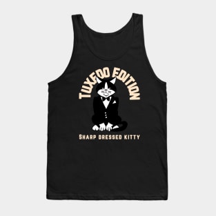 Tuxedo cat love Tank Top